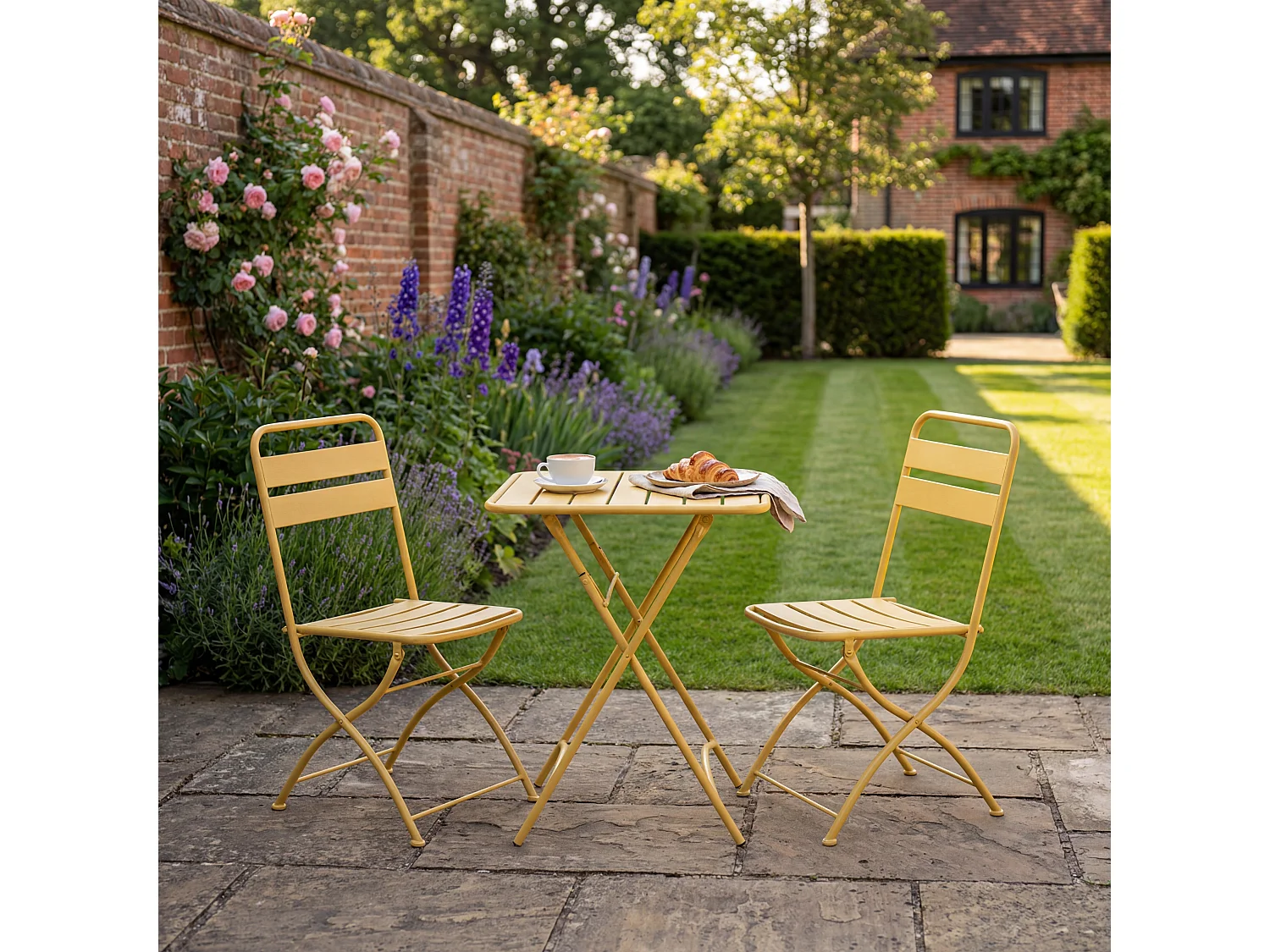 Colourways Vibrant Folding Patio or Balcony Set