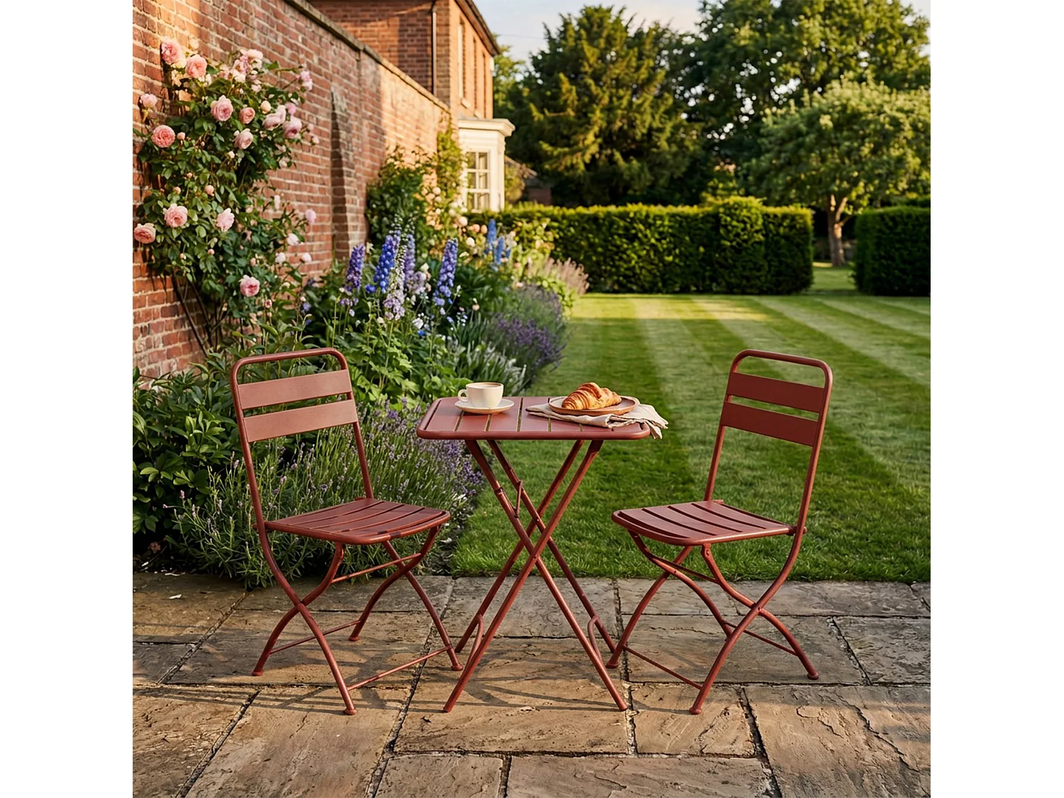 Colourways Vibrant Folding Patio or Balcony Set