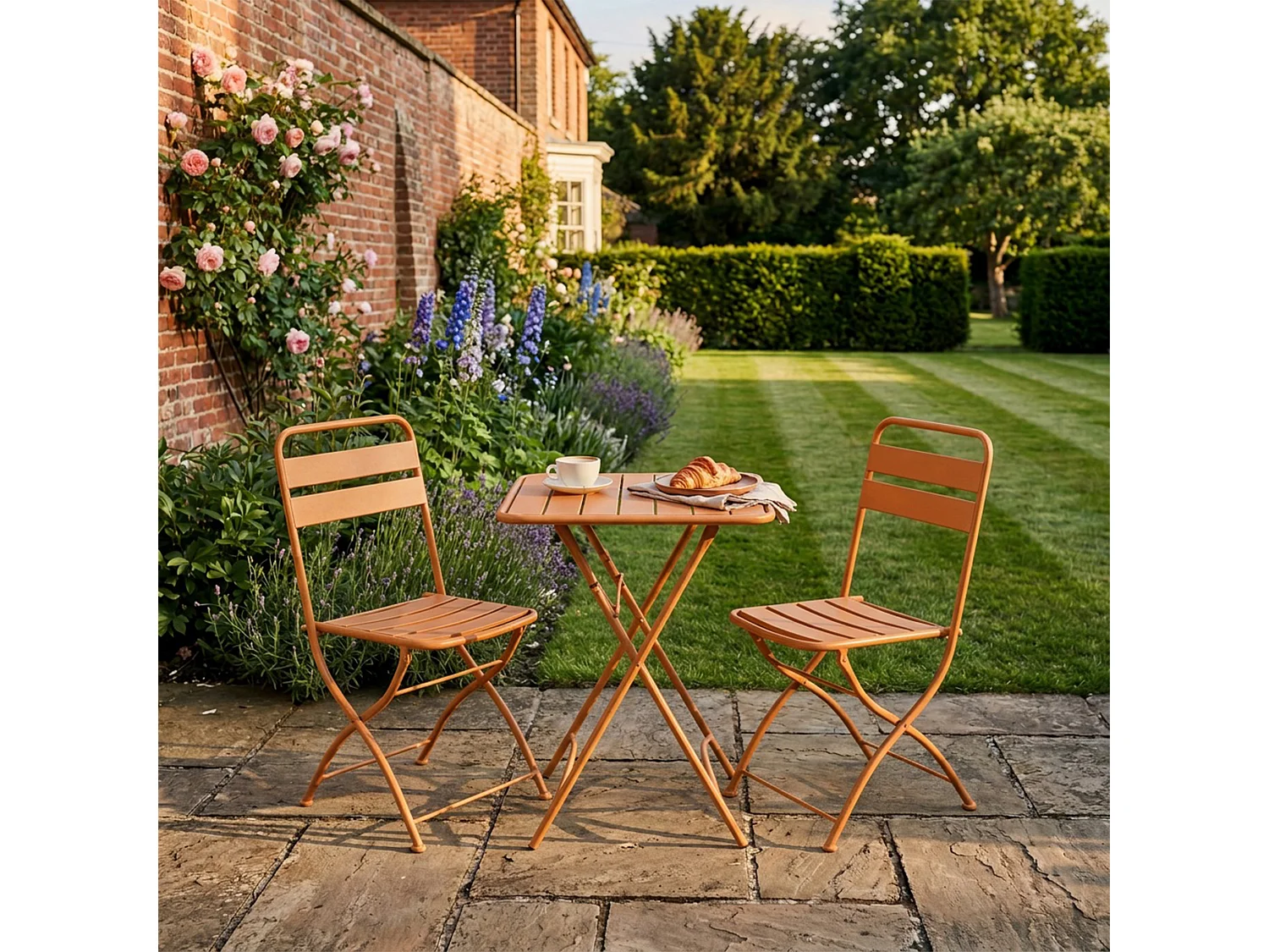 Colourways Vibrant Folding Patio or Balcony Set