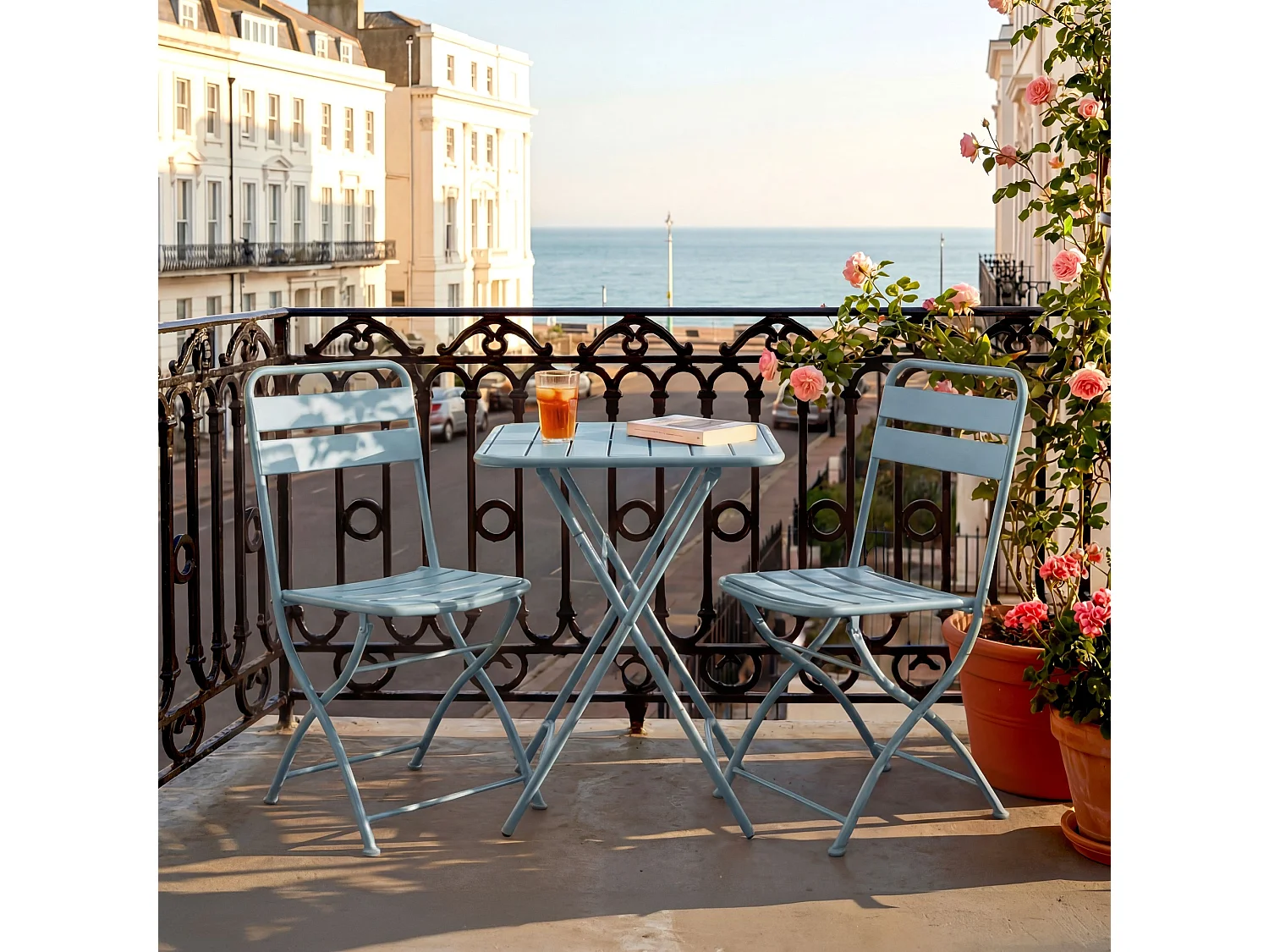 Colourways Vibrant Folding Patio or Balcony Set