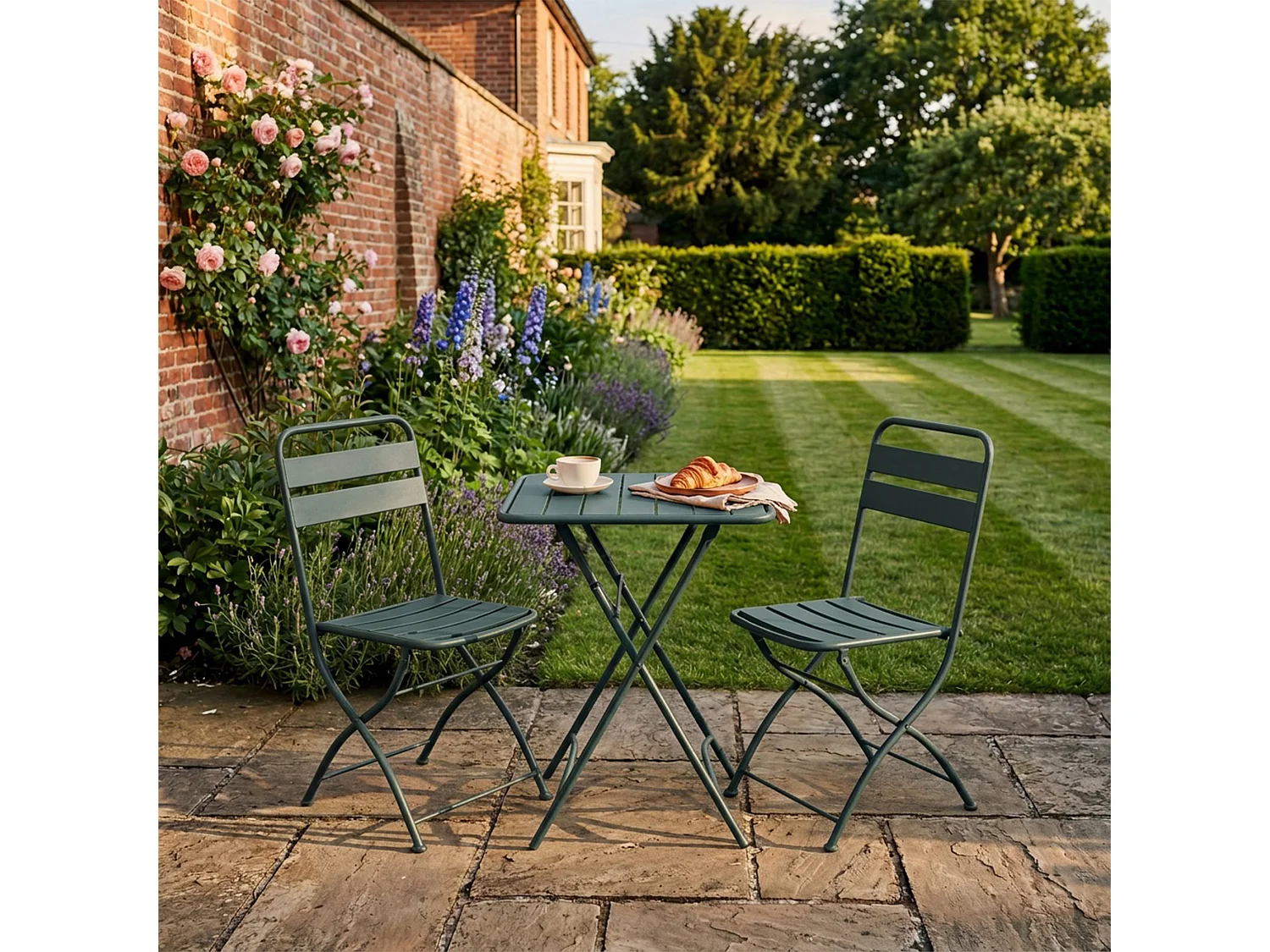 Colourways Vibrant Folding Patio or Balcony Set