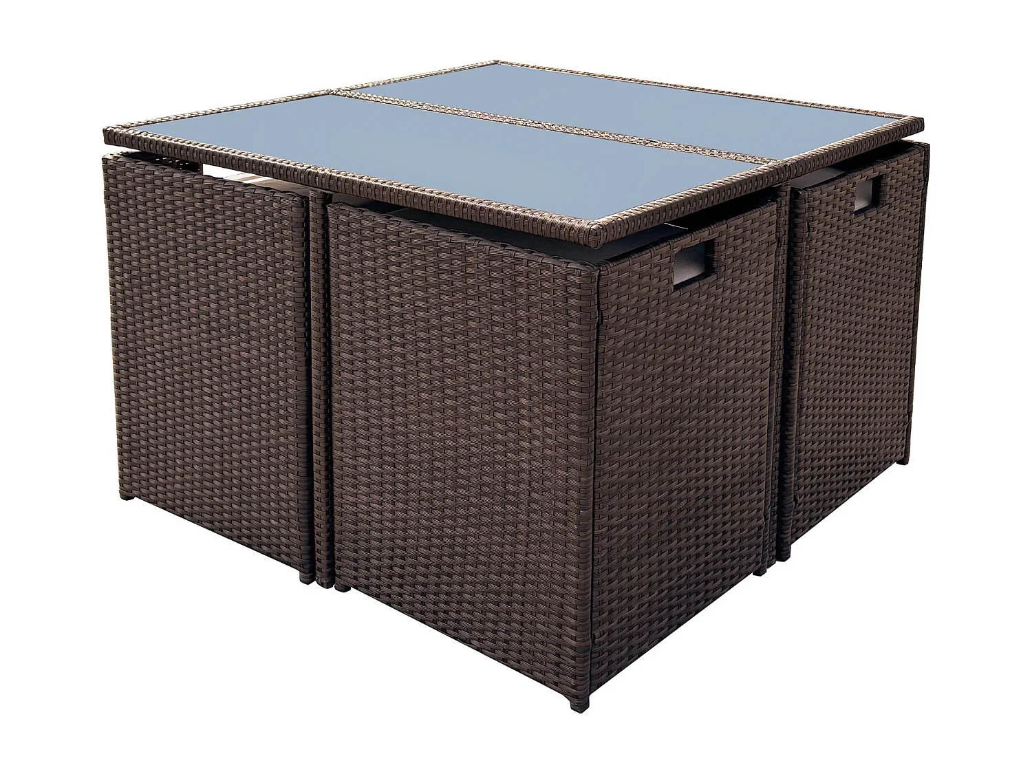 Giulia 9 Piece Rattan Cube Outdoor Set