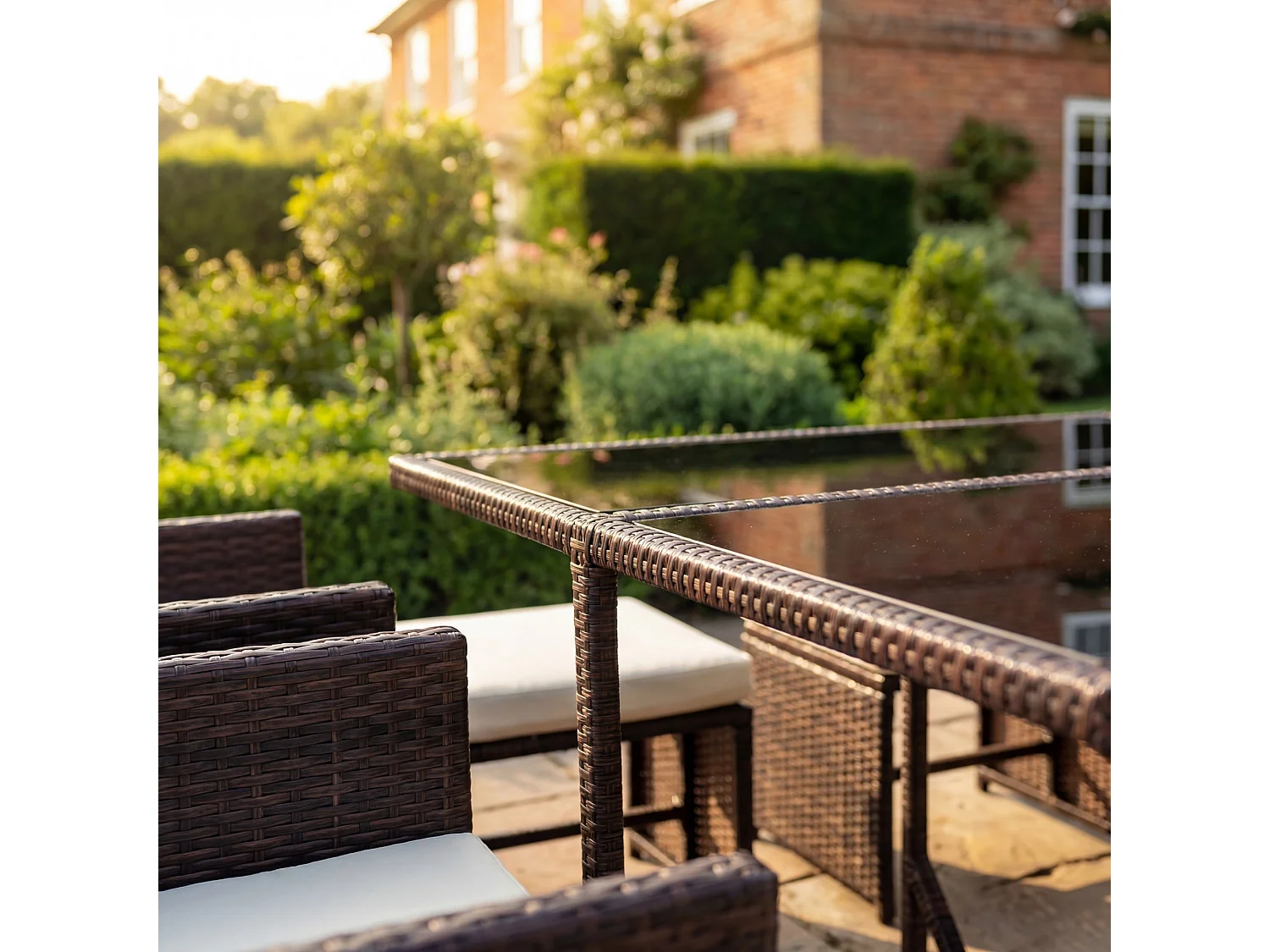 Giulia 9 Piece Rattan Cube Outdoor Set