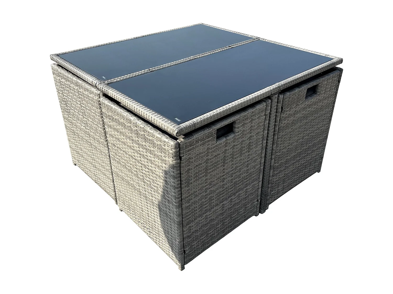 Giulia 9 Piece Rattan Cube Outdoor Set