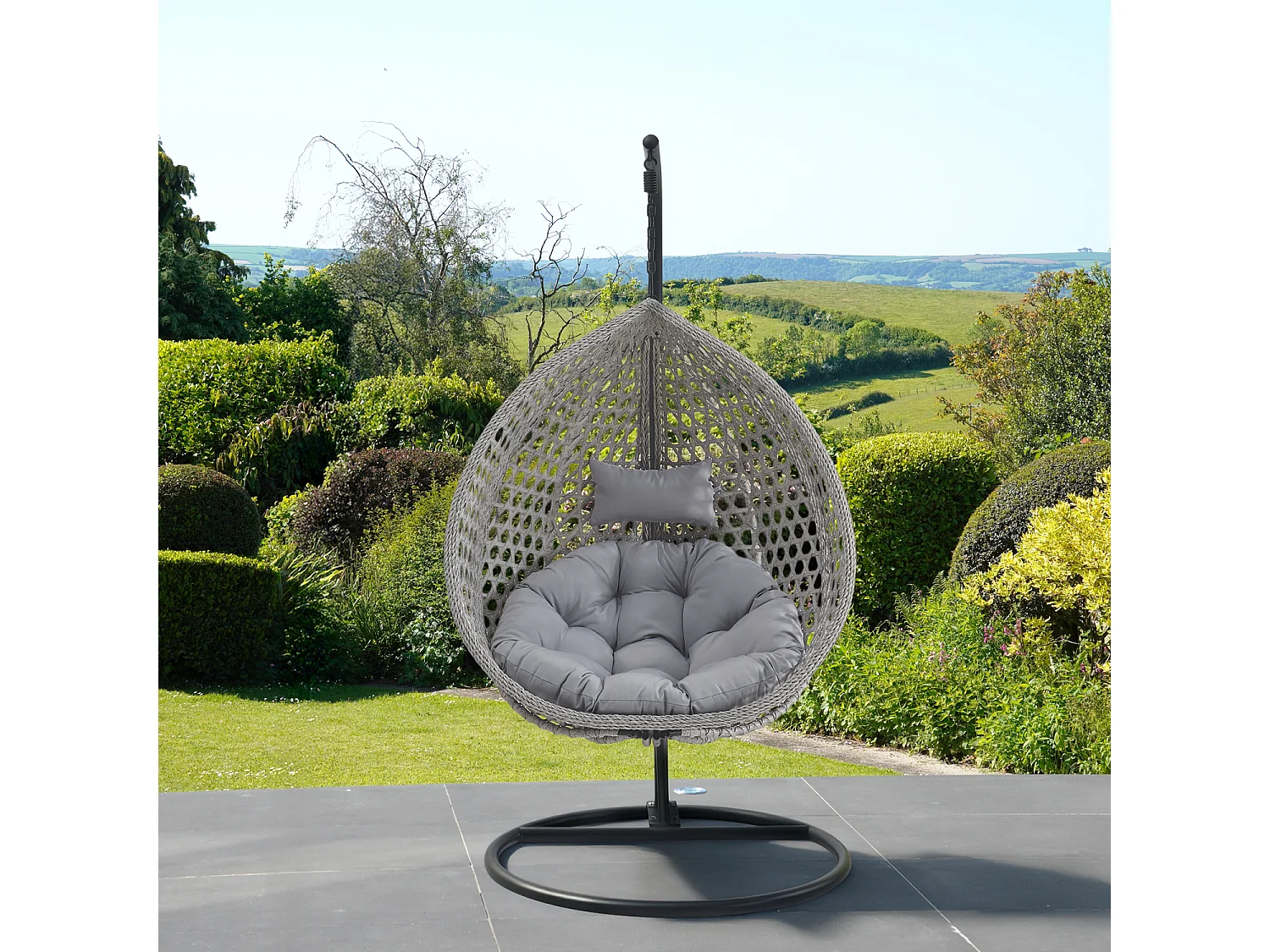 Abingdon Hanging Swing Single Egg Pod Chair