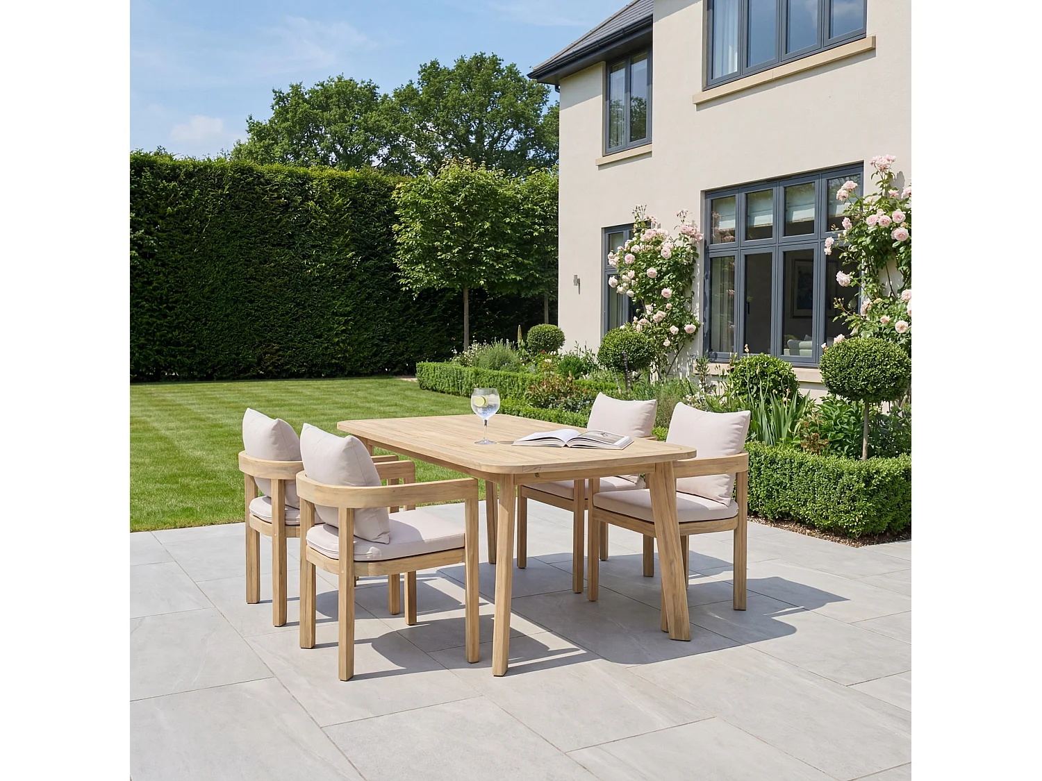 Sundrift 4 Seater Garden Dining Set