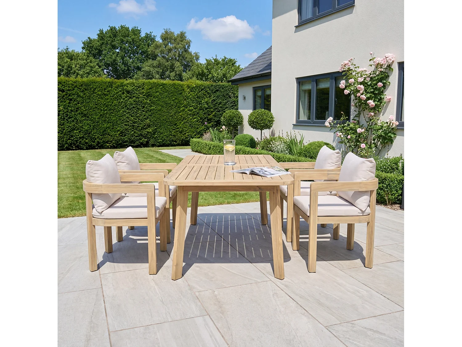 Sundrift 4 Seater Garden Dining Set