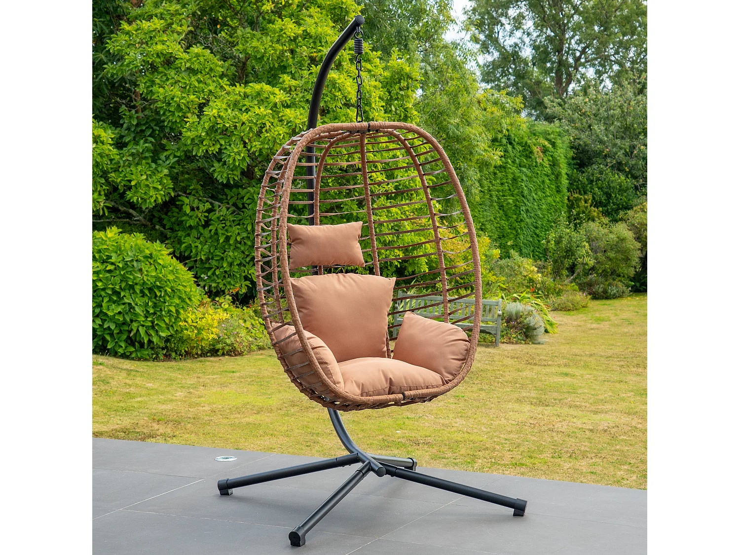 Appleford Hanging Swing Single Egg Pod Chair