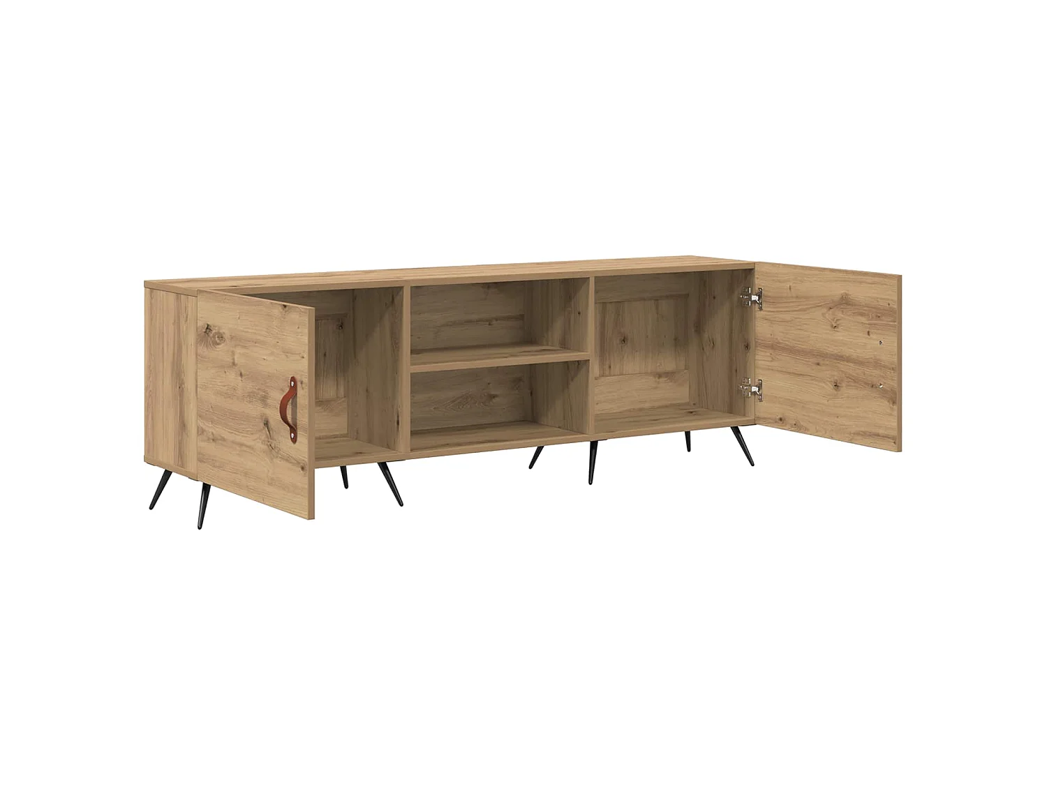 Mueble para TV con roble artisan, 150 × 30 × 50 cm