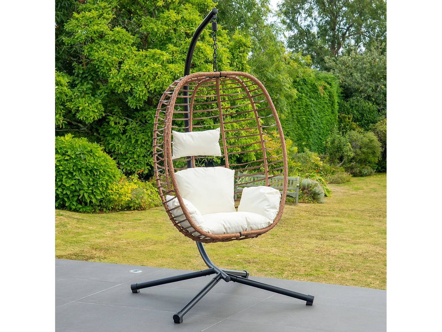Appleford Hanging Swing Single Egg Pod Chair