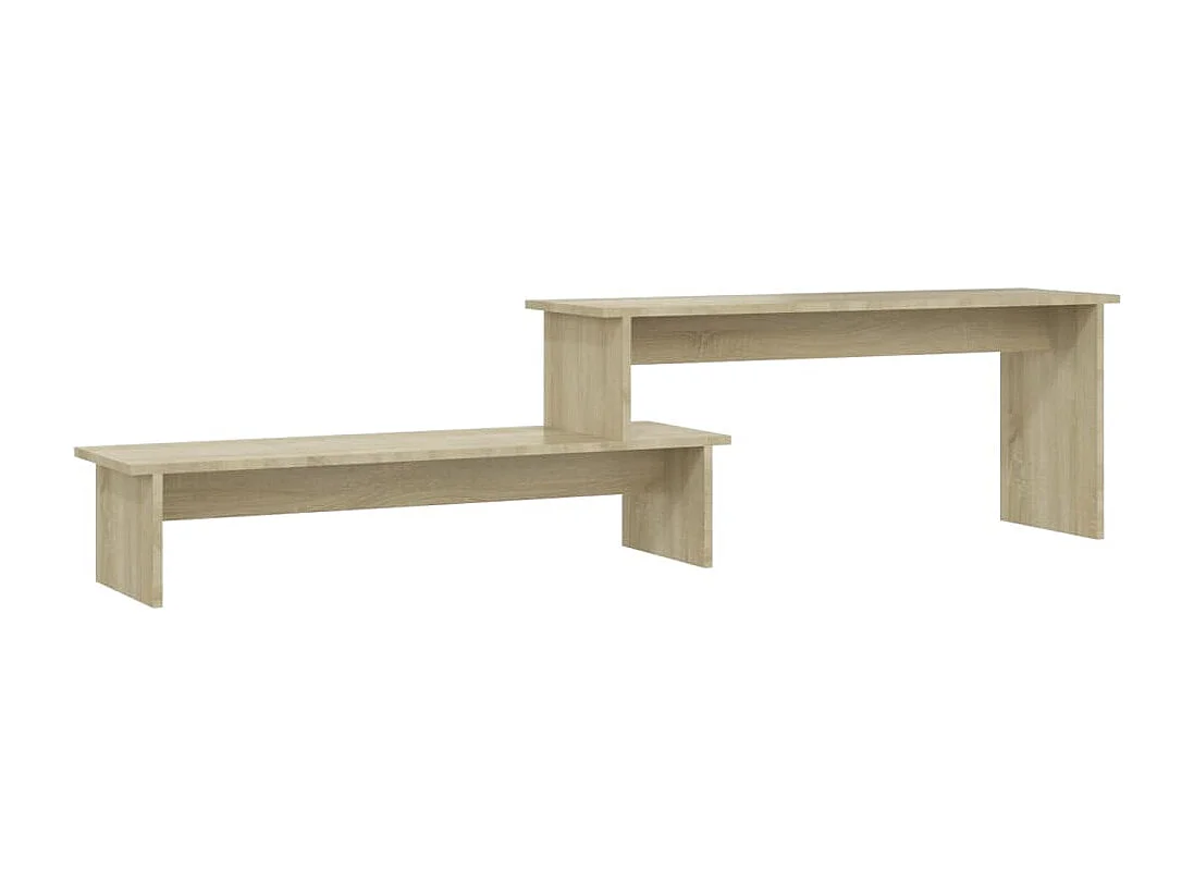 Meuble TV Chêne  180x30x43 cm Aggloméré