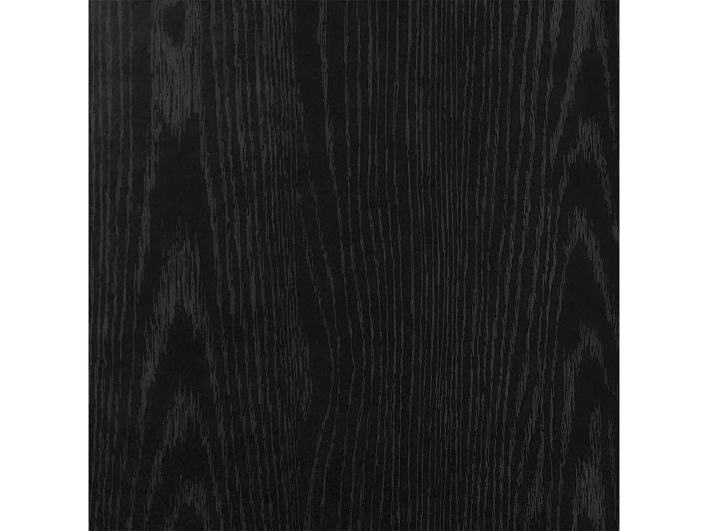 Escritorio de esquina de tablero de madera roble negro