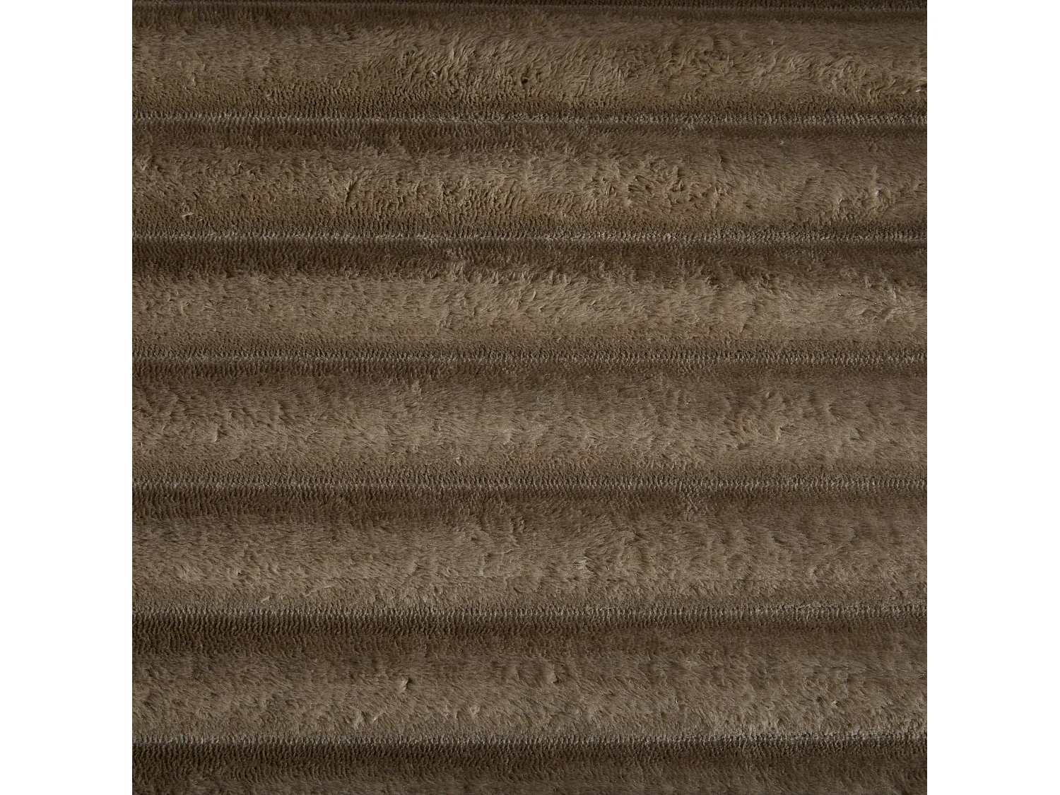 Sofá modular de 2 lugares em veludo cotelê - 107 x 38 x 34 cm - com almofadas + bolsos + porta-copos - cáqui