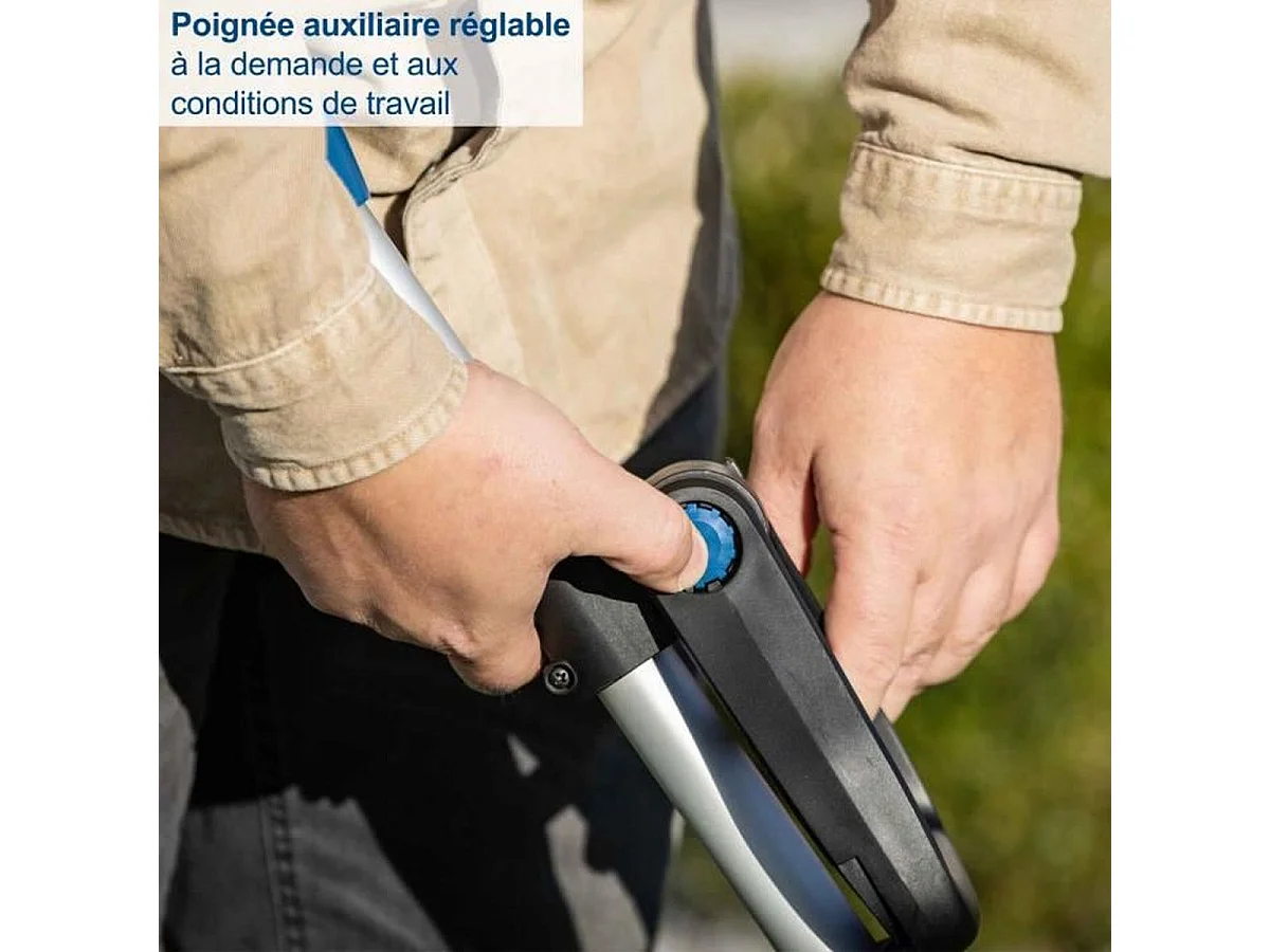 Coupe-bordure téléscopique sans fil SCHEPPACH C-LT300-X- 20V IXES - 2 en 1 Coupe et dresse bordures - sans batterie ni chargeu