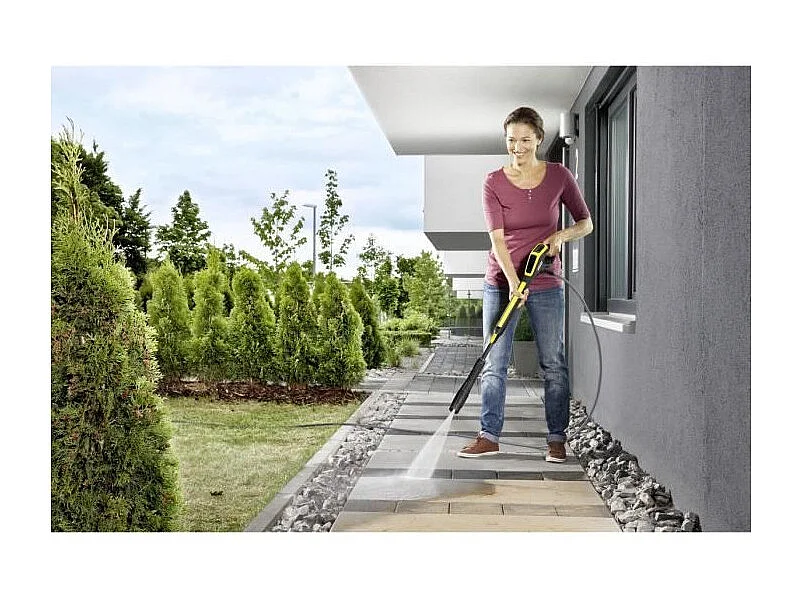 Nettoyeur haute pression KARCHER K 4 Power Control Flex Home 1800 W 420 L/h jaune et noir