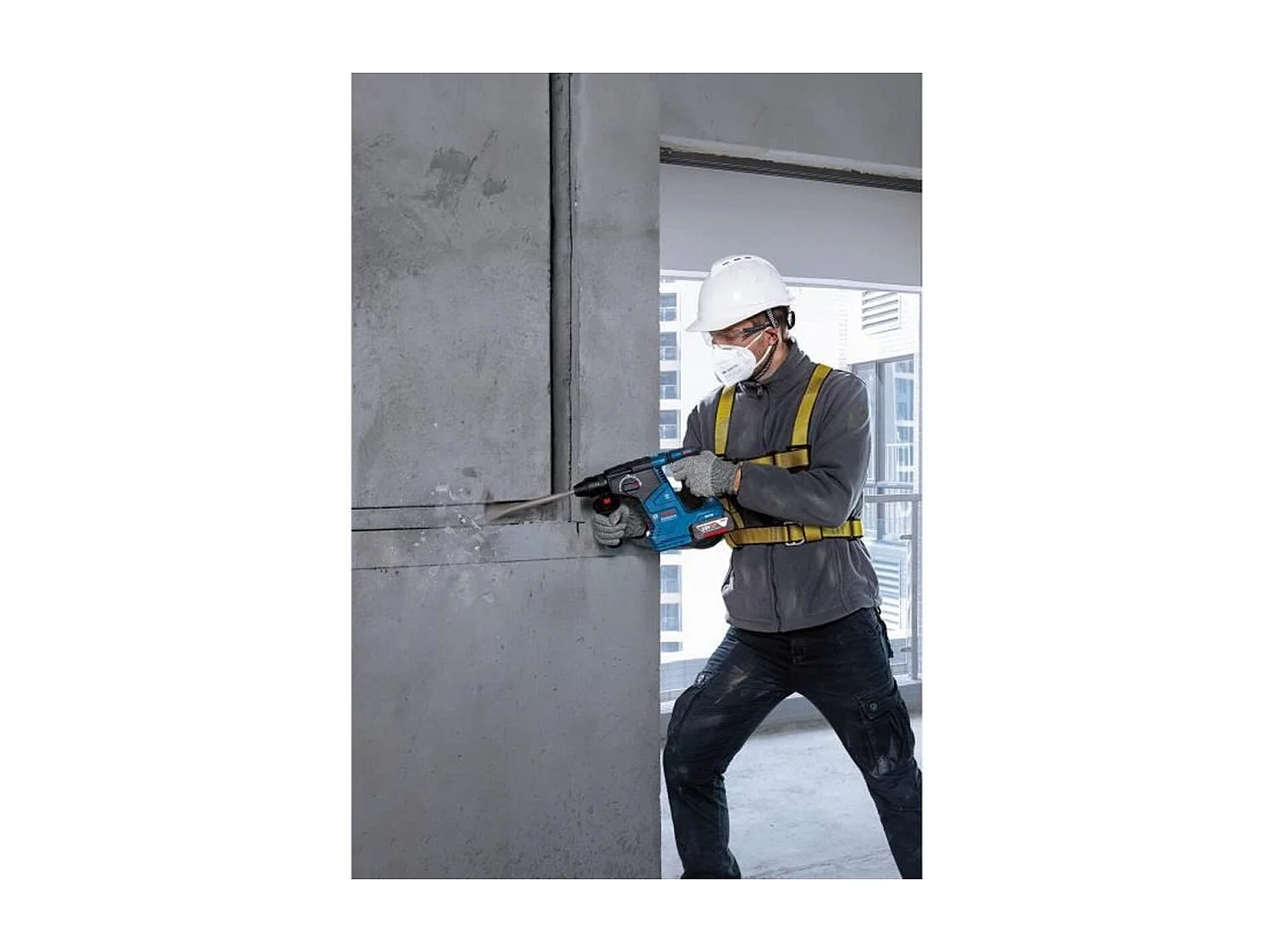 Perforateur sans fil Bosch GBH 18V-24 C Professional (machine uniquement)