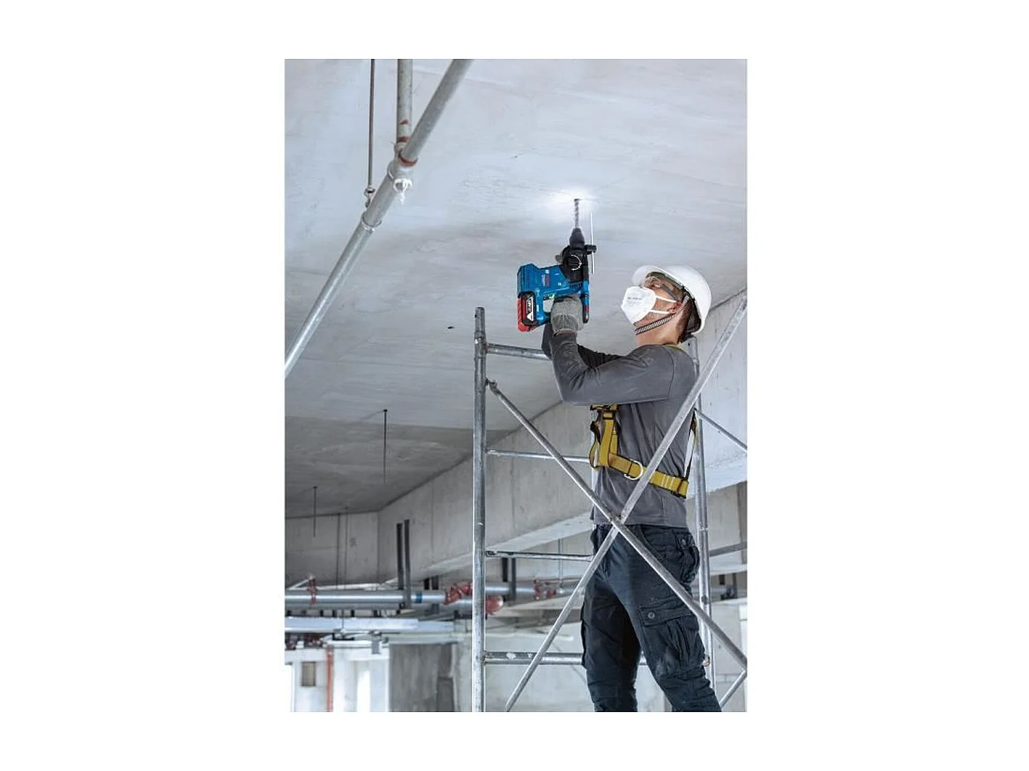 Perforateur sans fil Bosch GBH 18V-24 C Professional (machine uniquement)