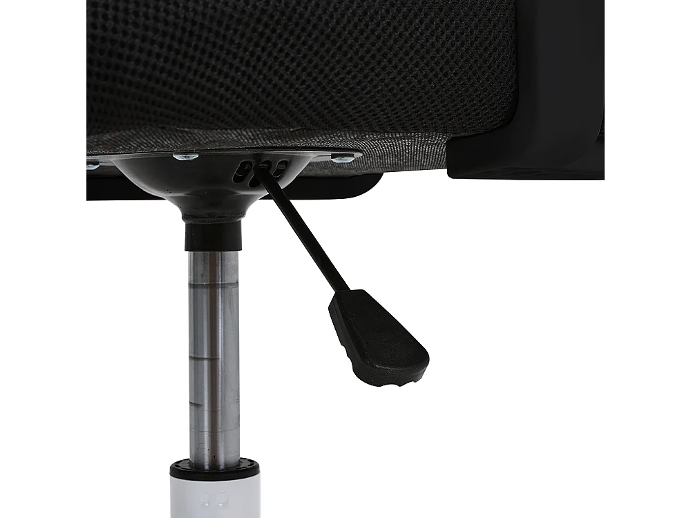 Black Ergonomic Swivel Office Chair with Mesh Back