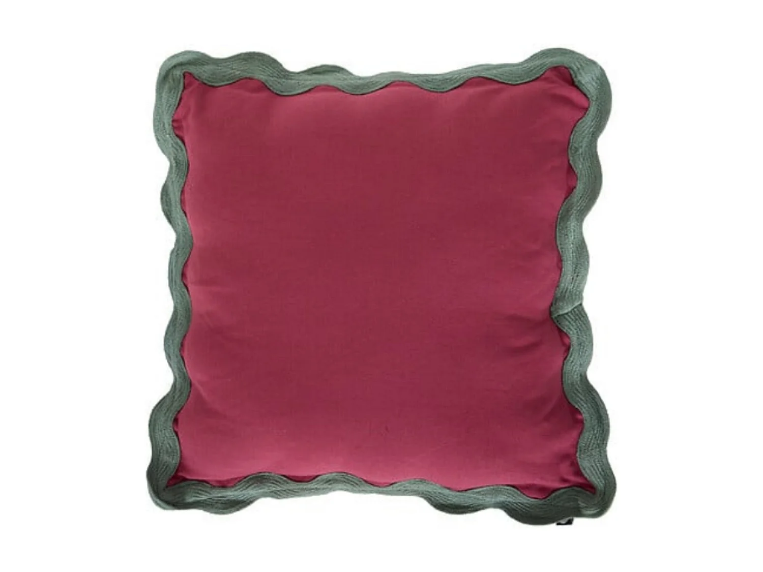 Coussin coton rose 10x38x38cm