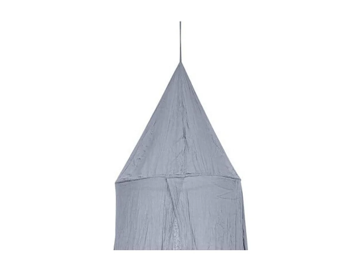 Baldacchino in cotone grigio 350x250x50cm