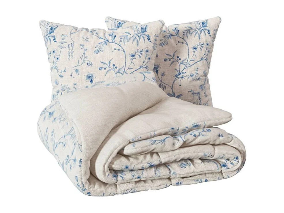 Housse de couette coton blanc 150x200cm