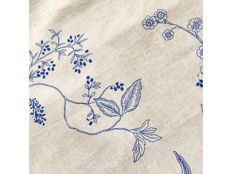 Housse de couette coton blanc 150x200cm