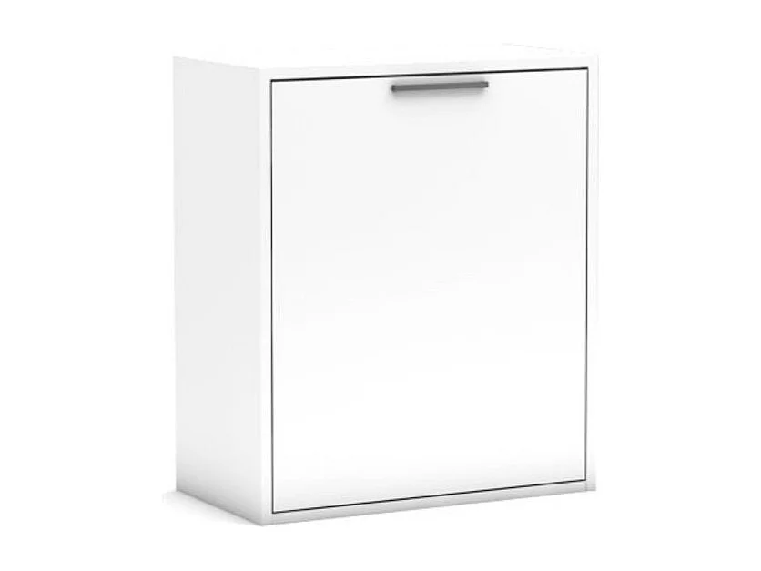 Lit pliant blanc 120x164x230cm