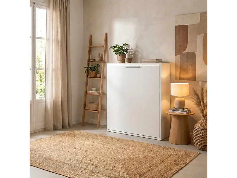Klappbett weiß 100x200cm