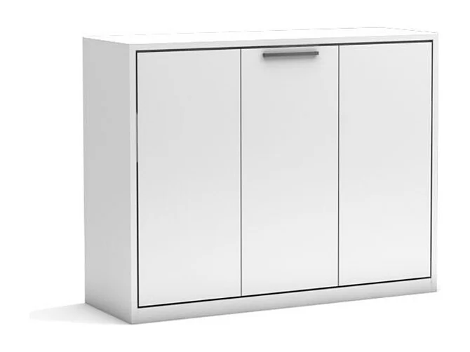 Lit pliant blanc 221x164x38cm