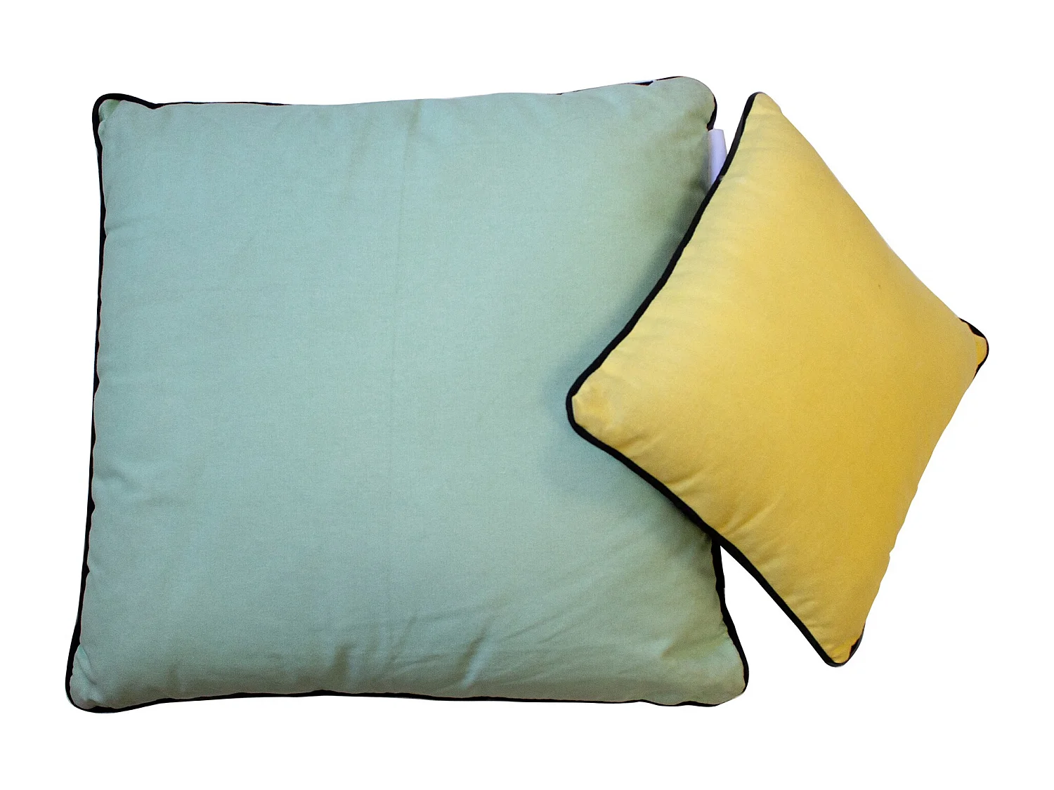 Housse de couette set 3 pièces + coussin coton blanc 90x190cm