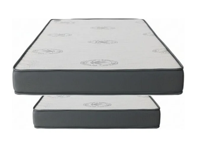 Set van 2 visco-elastische matrassen 135x190x18/90x190x15