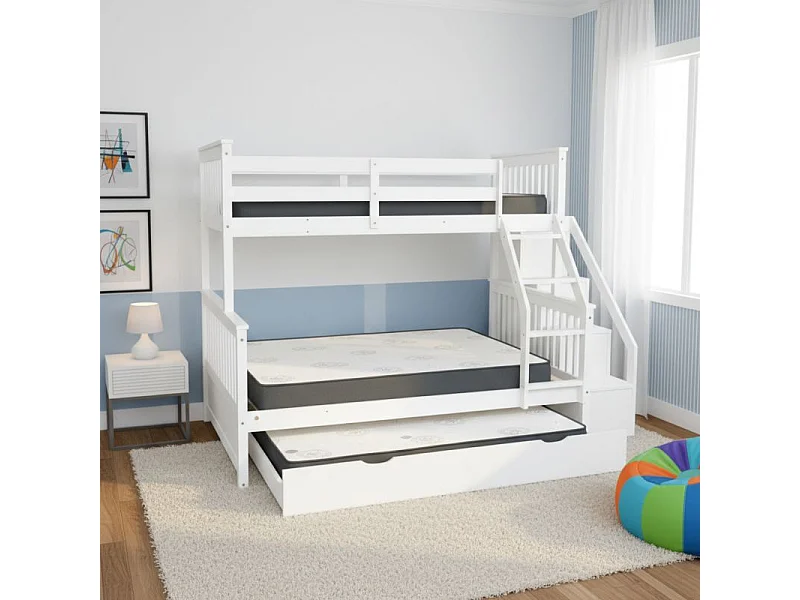 Matratze Pack 3 viskoelastisch 135x190x23/90x190x15/90x180x15