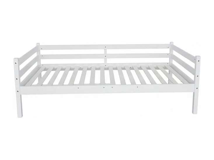 Lit superposé montessori divisible bois blanc 90x190cm