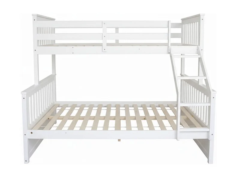 Etagenbett Holz weiß 135x190/90x190cm