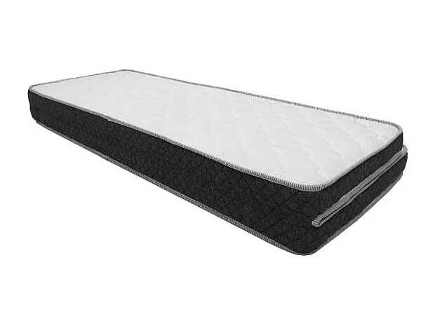 Divan extensible avec matelas blanc 160x200cm
