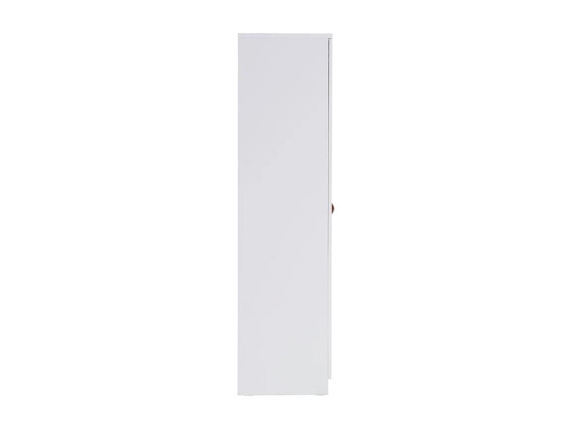 Armoire 3 portes blanc 204.1x127.7x53.2cm
