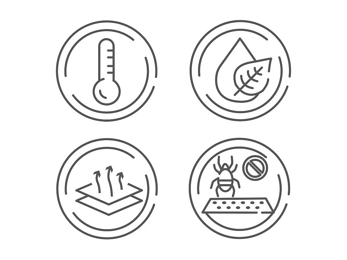 Lit gigogne + 2 tiroirs individuels + matelas blanc 105x190cm