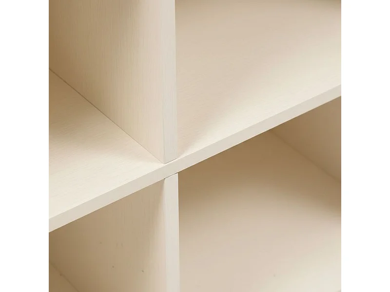 Regal hoch mit Türen beige 94.5x60x30cm