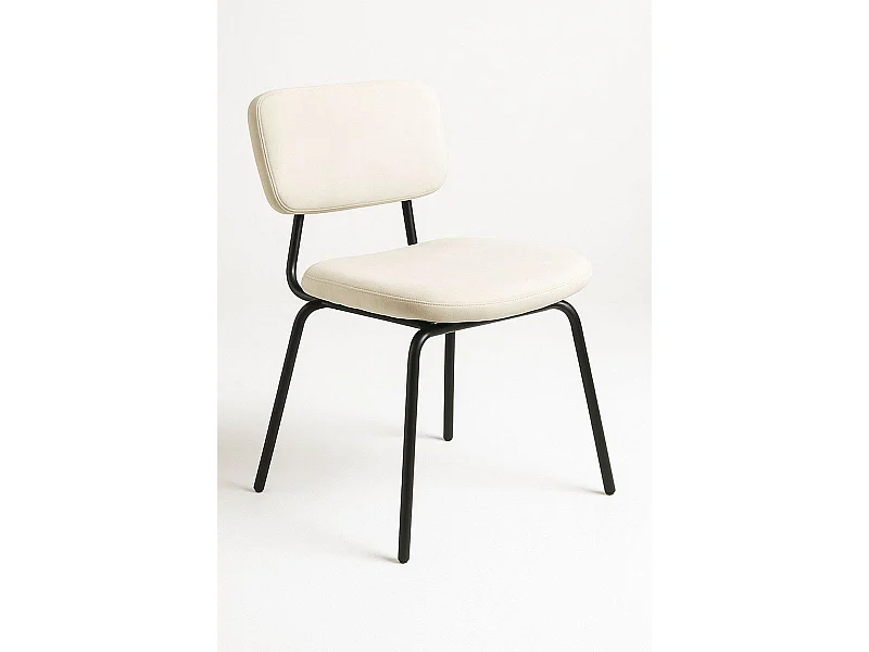 Sillas Comedor - Silla Liora Terciopelo - Beige