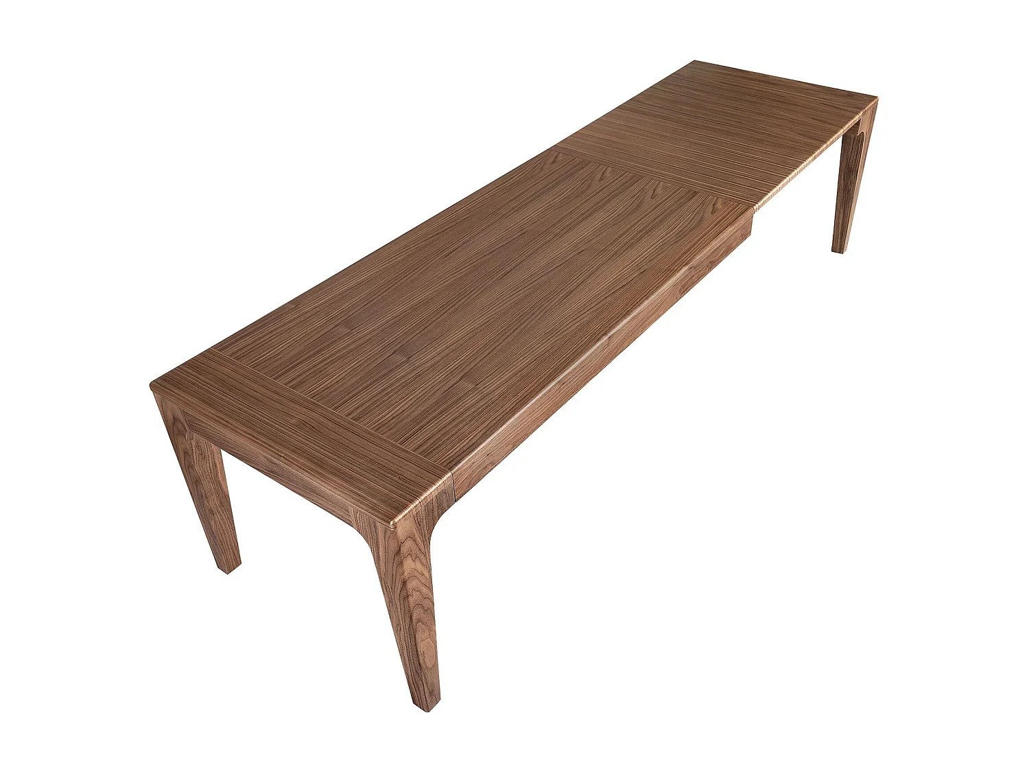 Table de salle à manger rectangulaire extensible en noyer 1190 ANGEL CERDA