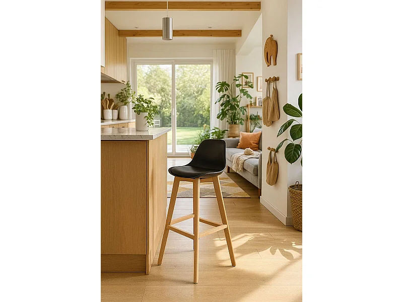 Taburetes Cocina - Taburete Elytra - Negro