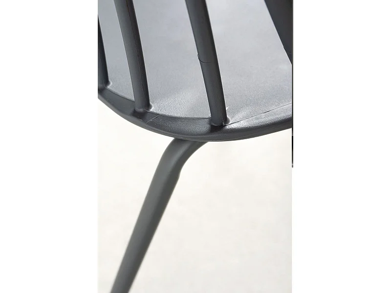 Sillas Jardín - Silla Rifer - Gris oscuro