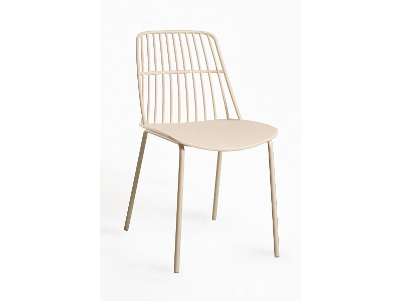 Sillas Jardín - Silla Rifer - Beige