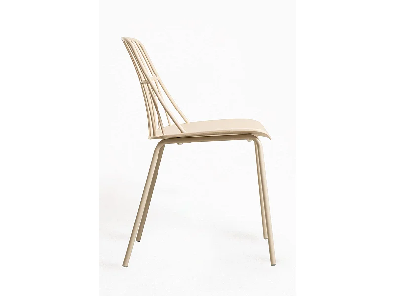Sillas Jardín - Silla Rifer - Beige
