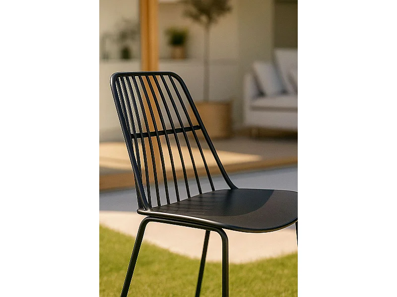 Sillas Jardín - Silla Rifer - Negro