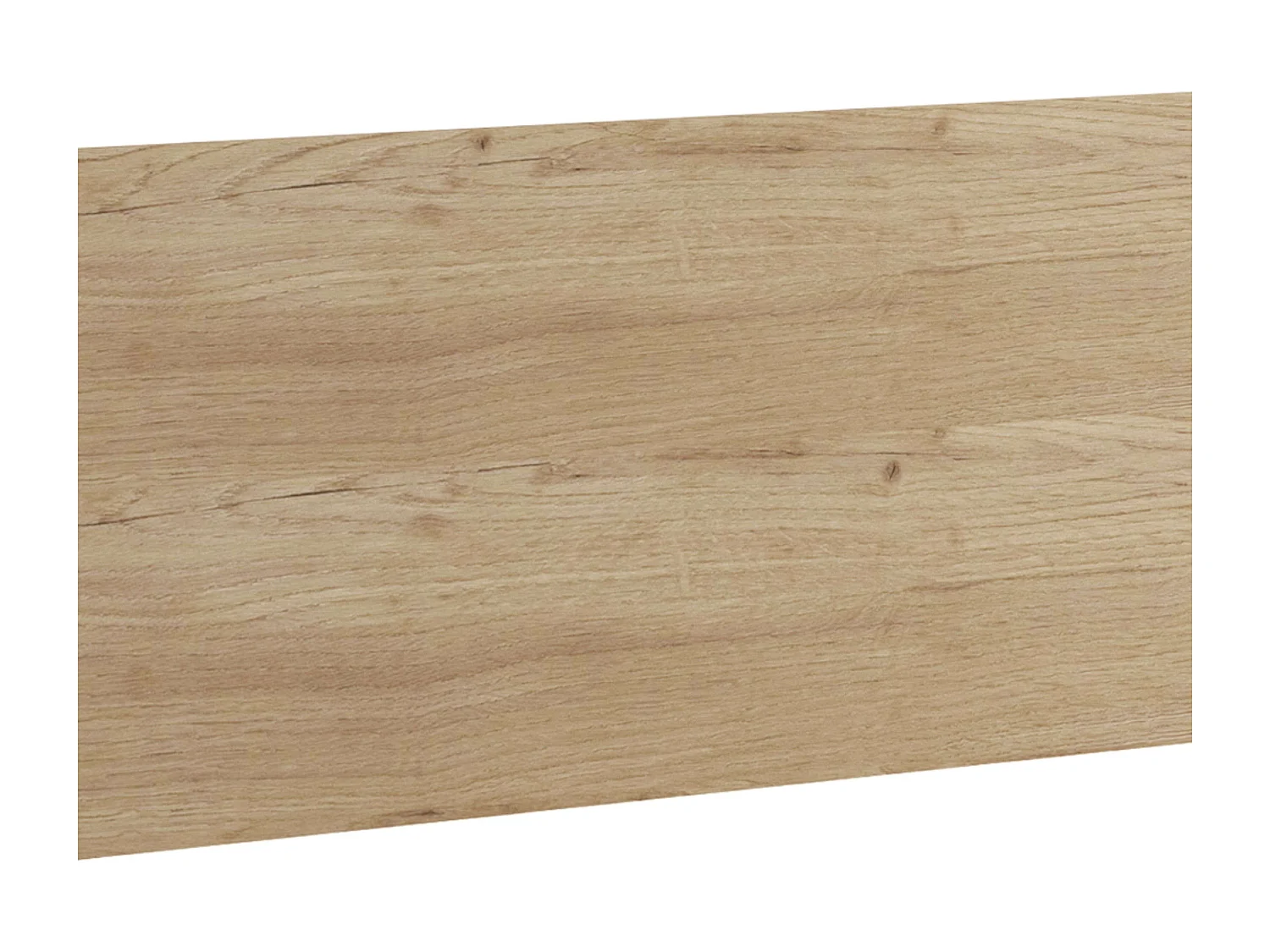Cabeceira de quarto Camila 100, em melamina, cor carvalho dourado, 50x100x1,6 cm
