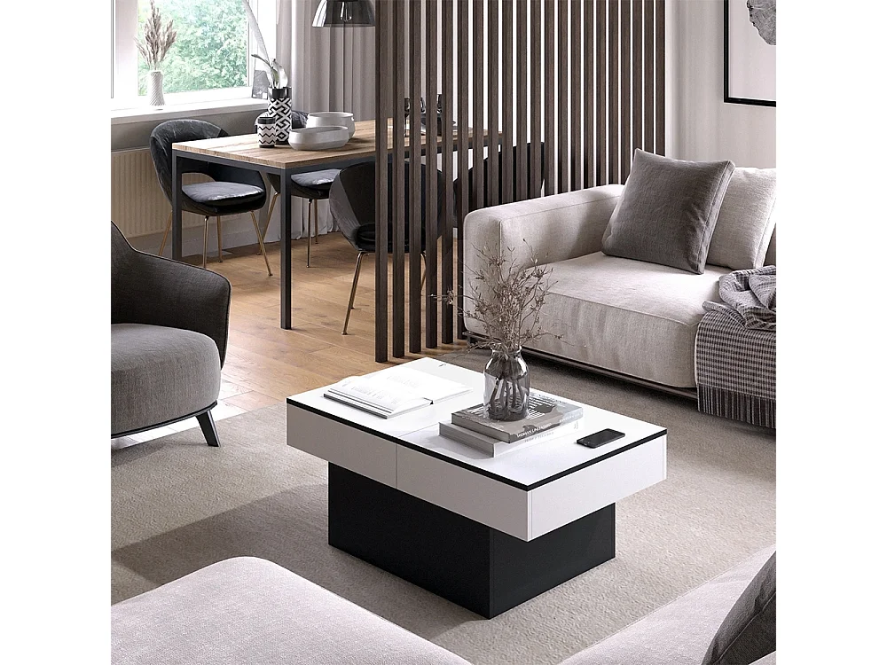 Couchtisch schwarz 95x58x40 boto