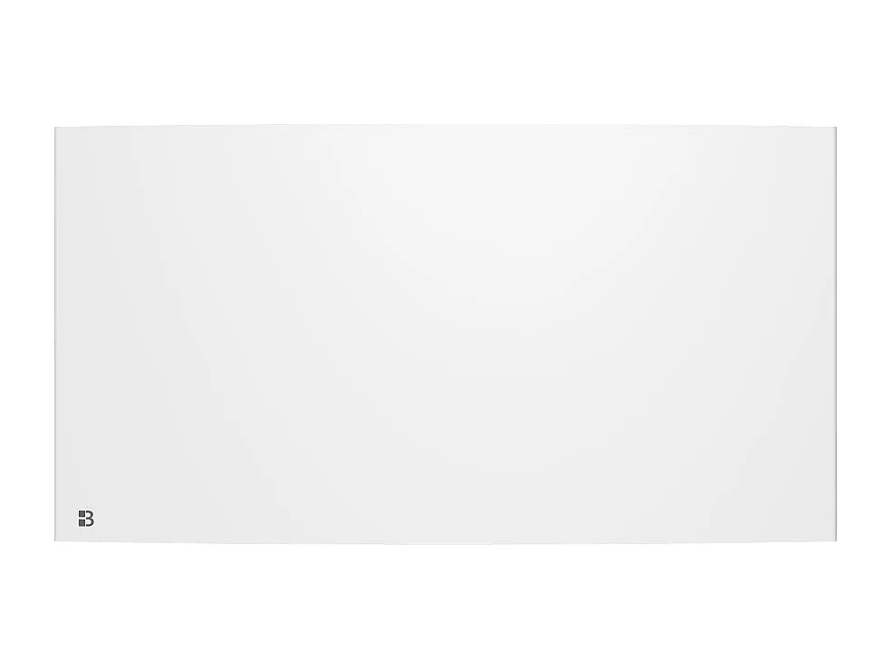 Radiateur électrique fixe à inertie sèche fonte 2000W Bestherm BIA horizontal blanc