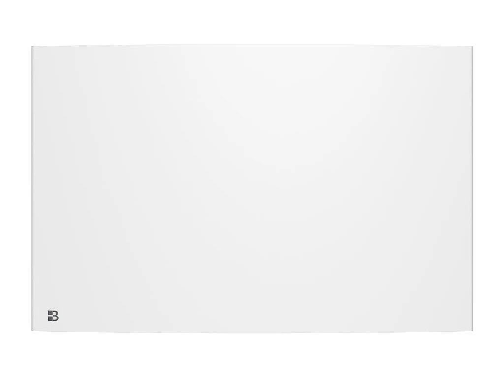 Radiateur électrique fixe à inertie sèche fonte 1500W Bestherm BIA horizontal blanc