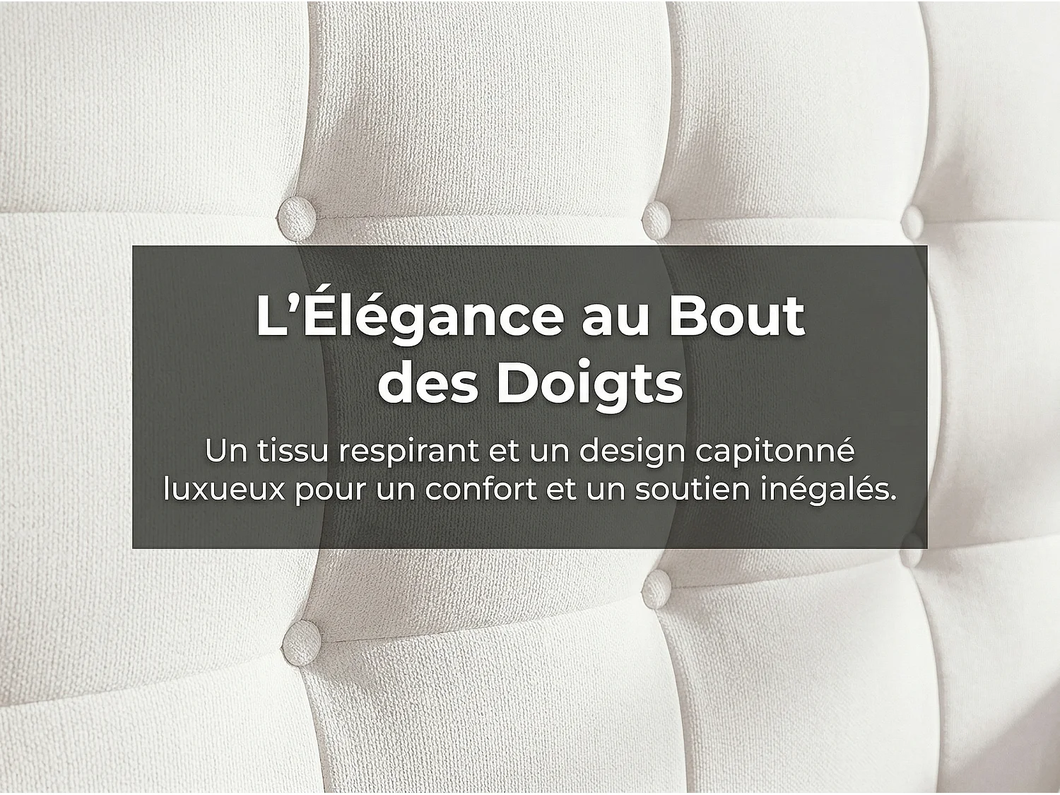 Lit coffre 160x200 cm beige - avec tête de lit rembourrée, lit double avec sommier relevable